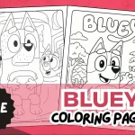 Bluey Coloring Pages