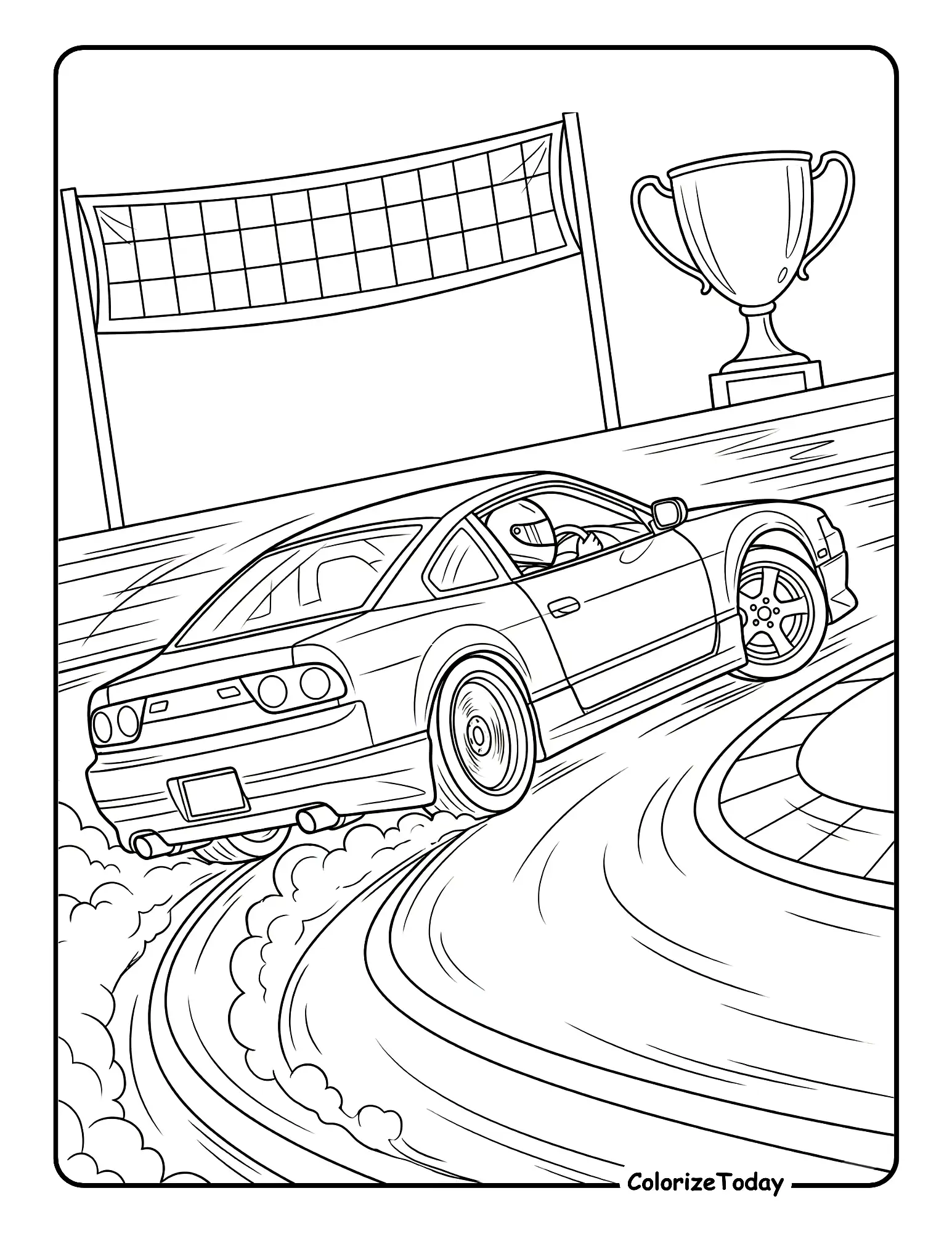 Car Coloring Pages