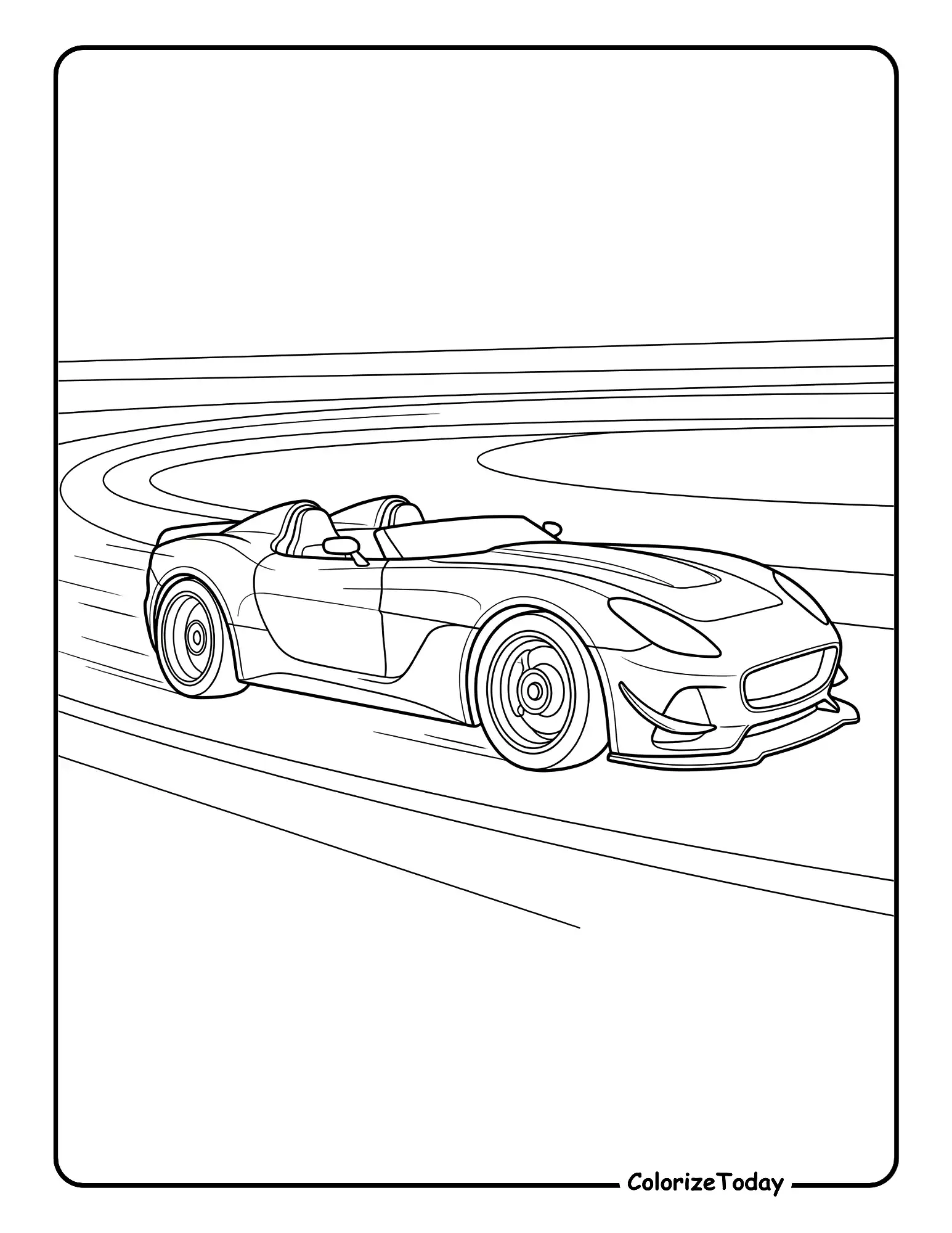 Car Coloring Pages for free